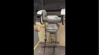 How to use the buffing machine [upl. by Eicrad241]