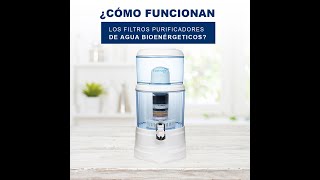 ¿Cómo funciona el filtro purificador de agua bioenergético Ecotrade Filters [upl. by Attikin]