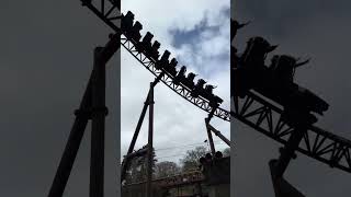 Rita  Alton Towers Resort  OffRide shorts rollercoaster intamin altontowersresort [upl. by Nahtonoj]