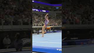 Sunisa Lee SlowMotion Floor Exercise FX 2024 Xfinity Championship Senior Women Session 2 Day 1 Part3 [upl. by Akamahs993]