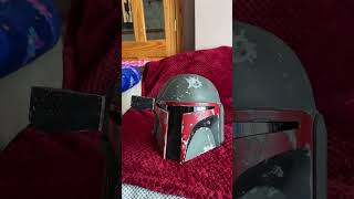 Boba fett helmet bobafett starwars 3dprinting starwarsfan mandalorian 3dprintable [upl. by Aimil]