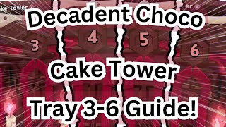 Decadent Choco Cake Tower Tray 36 Guide Cookie Run Kingdom [upl. by Annabel]