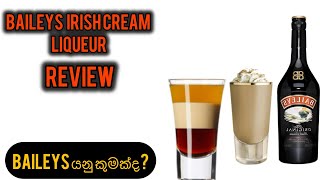 Baileys Irish Cream Liqueur Review sinhalen  සිංහල  Baileys යනු කුමක්ද what is the baileys [upl. by Euqinomahs]