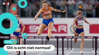 Femke Bol wint EKgoud met enorme voorsprong [upl. by Meredi925]