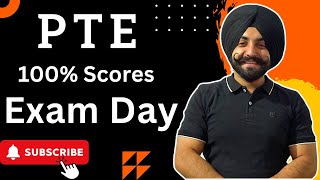 PTE 100 scores exam day how to get 90 scores how to clear PTE exam  Gurwinder Sir [upl. by Guerin654]