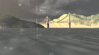 NFS Most Wanted  mystery bridge  dynamic sky  rain [upl. by Robet]