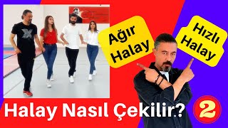 Ağır Halay ve Hızlı Halay Nasıl Çekilir Halay Eğitim Videosu Bölüm 2 Hemen Öğrenin [upl. by Yreffej]