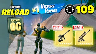 OG Fortnite Reload  High Kill Gameplay  Keyboard amp Mouse [upl. by Sapers]