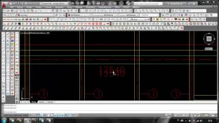 AutoCAD  Rzut więźby dachowej [upl. by Eidnil]