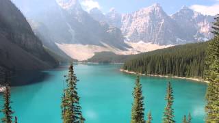 Moraine Lake Alberta Canada [upl. by Enilehcim]