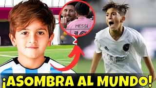 💥INCREÍBLE💥ASÍ JUEGA THIAGO MESSI  La NUEVA PERLA del FÚTBOL ARGENTINO🤯 [upl. by Nwahsyt]