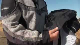 TOTW TourMaster Intake All Weather Jacket HD Review Video [upl. by Elocim]