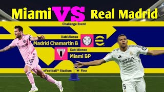 Miami vs Real Madrid Penalty shootout 🔥  Efootball 2025 mobile gameplay  Efootball efootball pes [upl. by Sardella]