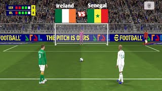 👉Ireland vs Senegal full match Highlights  Ireland vs Senegal penalty shootout⚽ [upl. by Brothers]