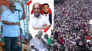 John Mahama Last Hour Campaign with Massive Crowd bring Joy amp Victory for NDC on Dec 7 Elections [upl. by Petit373]