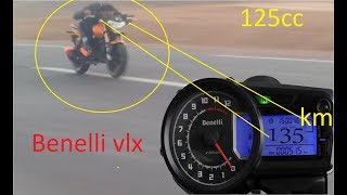 Benelli vlx maroc 2023 moto Benelli 125cc 135kmبينيلي [upl. by Assirahs]