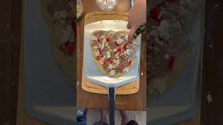 Pizza Recipe Using Only Trader Joes Products viralvideo trending fyp food [upl. by Moffat479]