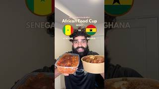 SENEGAL VS GHANA  African Food Cup [upl. by Eittod471]