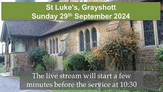 Morning Service from St Lukes Grayshott [upl. by Hallett]