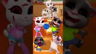 Talking Tom 🆚 Scary Talking Angela 👻⚡ Coffin Dance 🎶 Tiles Hop 🎮 tileshop coffindance talkingtom [upl. by Eiramnerual]