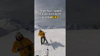 Snowbike ❄️🚲 HOW TO 🤔 4 Types of Ascent [upl. by Ford]