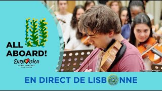 Eurovision 2018  Alexander Rybak à la rencontre de jeunes musiciens lisboètes [upl. by Robinet279]