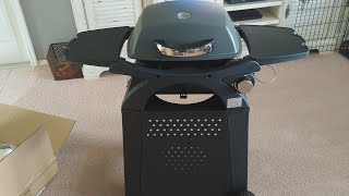 Master Cook Portable Gas Grill Unboxing And assembly [upl. by Fitzger]