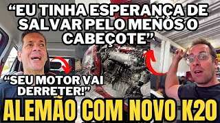 ALEMÃO MOSTRA O ESTRAGO NO MOTOR E ADG FALA SOBRE AQUECIMENTO EM NOVOS CARROS [upl. by Clerk]