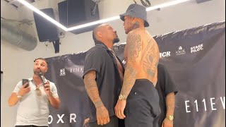 Gabe rosado tense faceoff fights a 8 time big champ [upl. by Anerac]