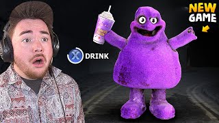 PLAYING GRIMACE SHAKE HORROR GAMES its pretty funny [upl. by Cathyleen]