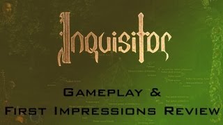 Inquisitor Paladin PC Gameplay Analysis and First Impressions Review Part 1 [upl. by Hawken722]