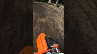 Raw KTM 125 SX on a rough track motocross [upl. by Cherrita129]