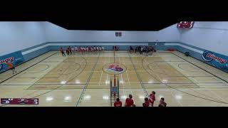 USB Les Rouges vs Briercrest Volleyball féminin [upl. by Yebloc]