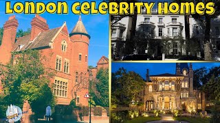 Celebrity Homes in London  Where Rich and Famous Londoners Live [upl. by Miuqaoj773]