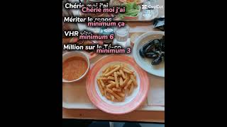 Moules frites au self jeudi [upl. by Edrahs]