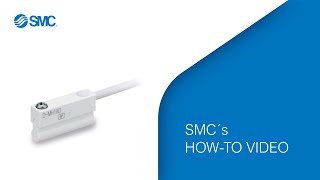 SMC DMH1  Setting method of an analogue auto switch and display sensor monitor [upl. by Berman]