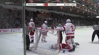 Highlights Cornell Mens Ice Hockey vs Quinnipiac  01202024 [upl. by Adle]