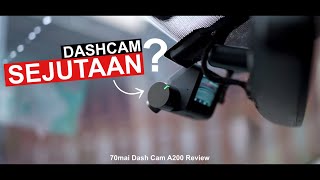 Sebagus Apa Dash Cam Mobil Harga Sejutaan  70mai Dash Cam A200 [upl. by Laing]