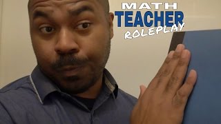 ASMR Teacher Role Play MATH TEACHER with Teacher Writing Page Flipping amp Page Turning Soft Spoken [upl. by Krum]