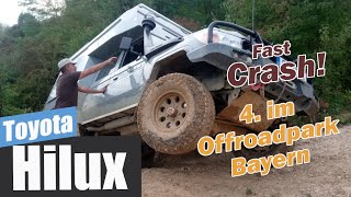 Allrad Wohnmobil im Gelände  Test im Offroadpark [upl. by Llenrad]