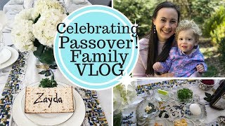 CELEBRATING PASSOVER VLOG Pesach Seder amp Charoset Recipe [upl. by Macegan]