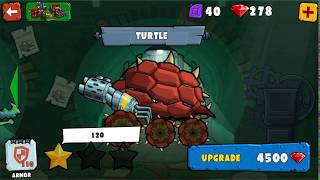 Car Eats Car 3  Unlock TURTLE new location quotcanalizationquot  Хищные Машины [upl. by Alakim]