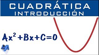 Ecuación cuadrática  Introducción [upl. by Celio]