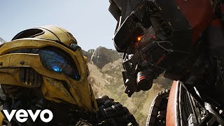 Imagine Dragons  Bones MXEEN Remix  Bumblebee vs Blitzwing Fight Scene 4k [upl. by Helgeson]