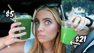 i tried EVERY matcha in Los Angeles [upl. by Ojaras]