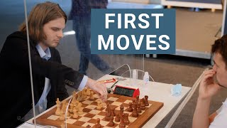 Richard Rapport vs Lucas van Foreest  First Moves Bundesliga Championship 2020 [upl. by Celina834]