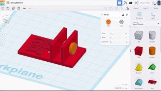 Tinkercad och utskrift hål [upl. by Kreg]