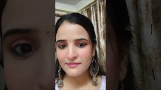 Simple Makeup Look 🌸 Anihashaikh dailybeauty dailyshorts simplemakeup [upl. by Aetnahs]