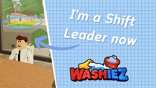 How I got promoted to SHIFT LEADER in Washiez  Roblox [upl. by Hortensa]