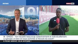 Football  Wilfried Singo a pris ses marques [upl. by Leacim]